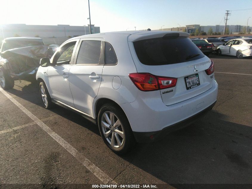 2015 MITSUBISHI OUTLANDER SPORT ES 4A4AP3AU6FE037190