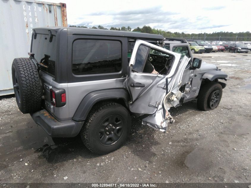 2018 JEEP WRANGLER UNLIMITED SPORT 1C4HJXDN7JW222550