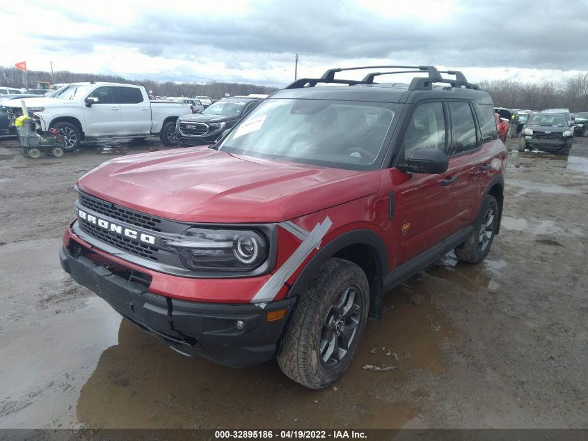 2021 FORD BRONCO SPORT BADLANDS 3FMCR9D96MRA06807