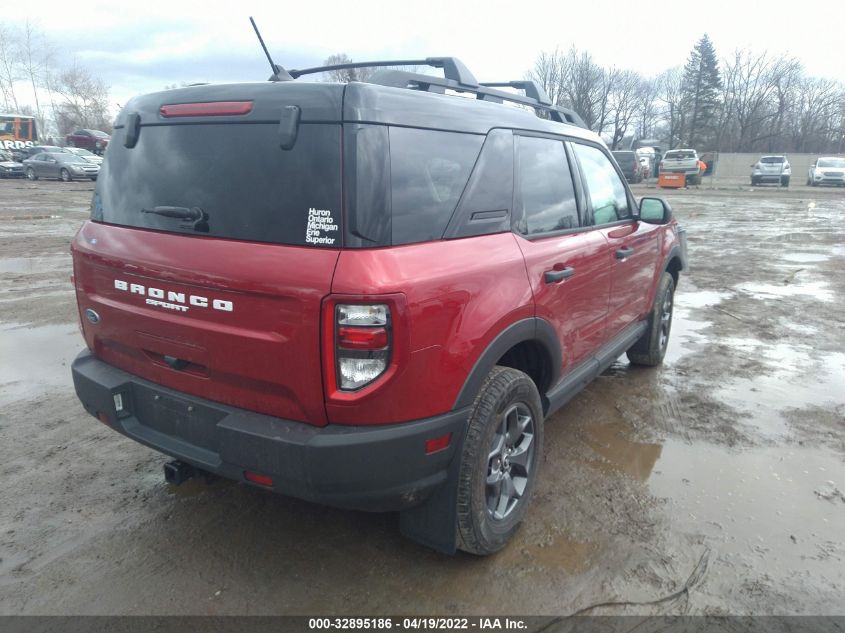 2021 FORD BRONCO SPORT BADLANDS 3FMCR9D96MRA06807