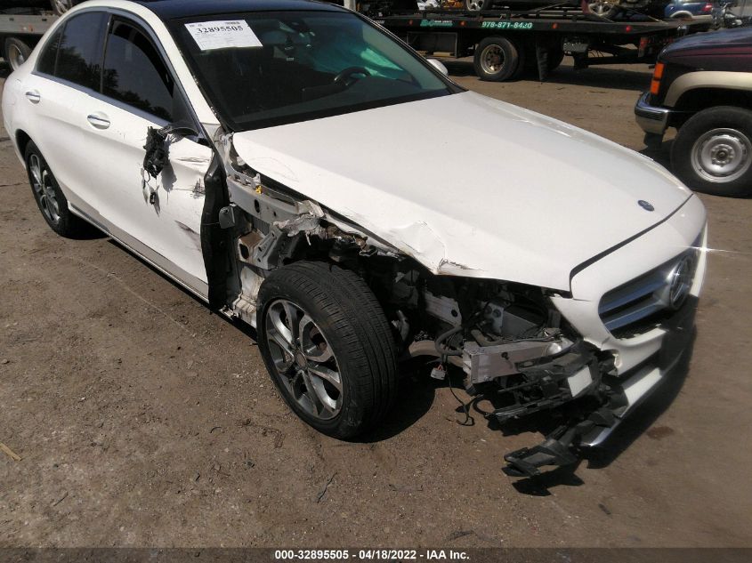 2016 MERCEDES-BENZ C-CLASS C 300 55SWF4KB5GU104377