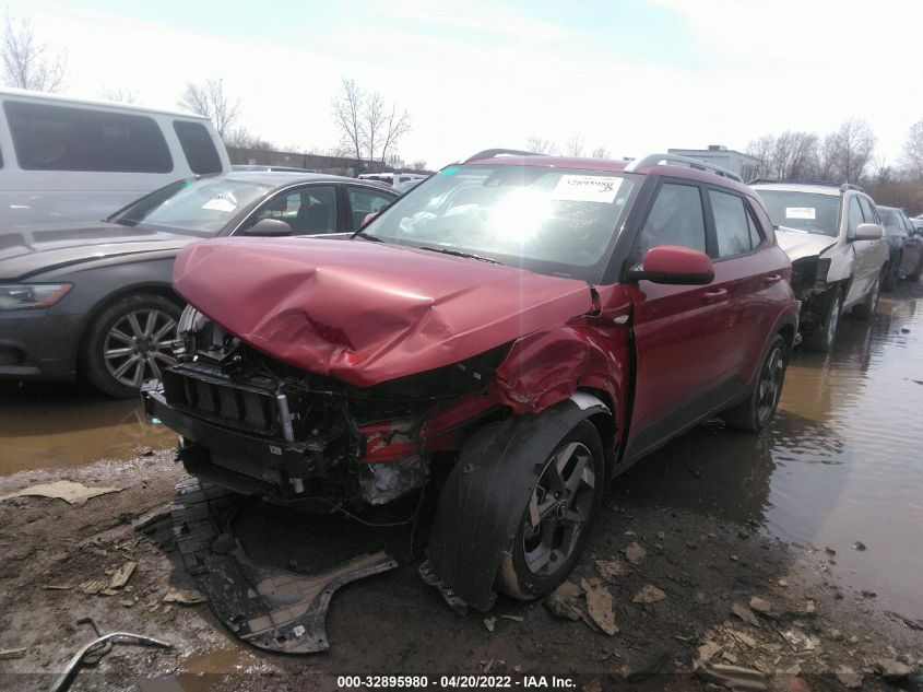 2022 HYUNDAI VENUE SEL KMHRC8A33NU148600