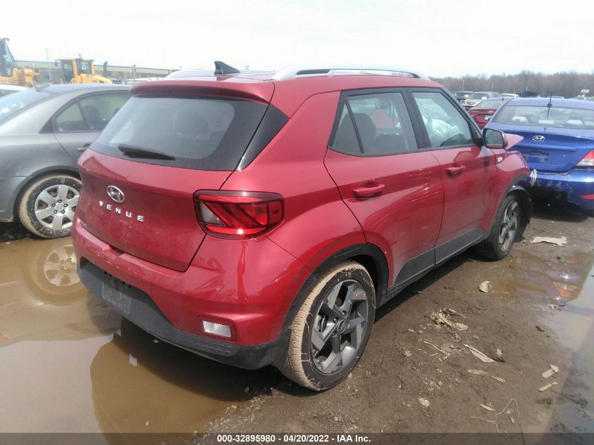 2022 HYUNDAI VENUE SEL KMHRC8A33NU148600