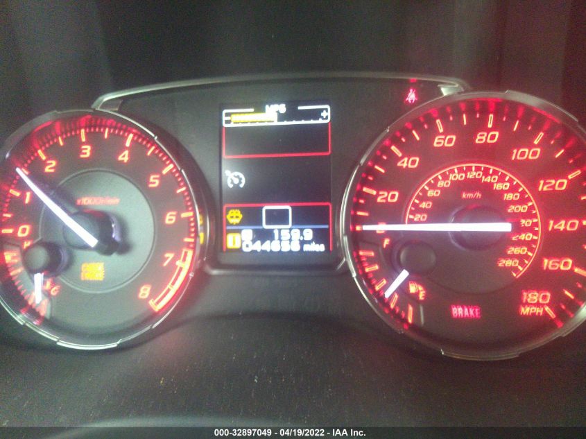 2015 SUBARU WRX JF1VA1A69F9822060