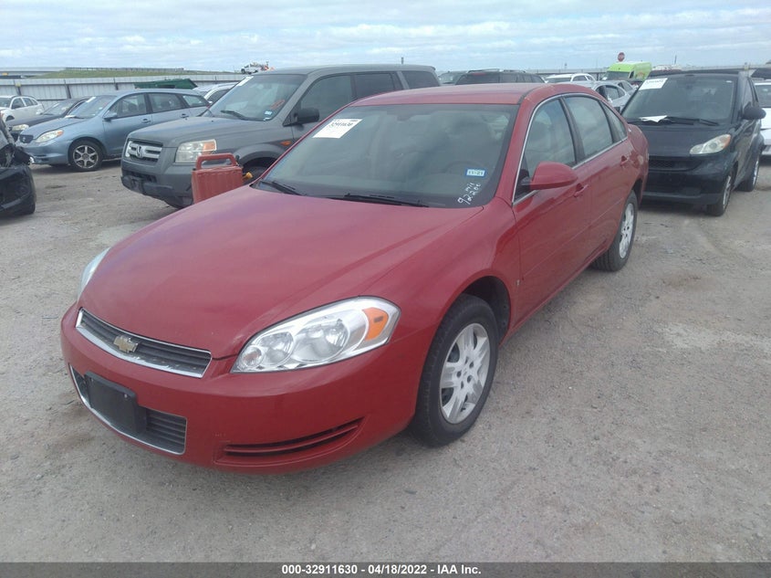 2008 CHEVROLET IMPALA VIN: 2G1WB58K889179762