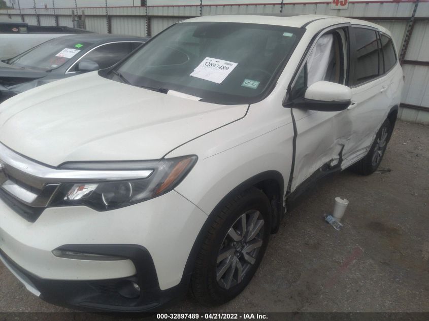 2019 HONDA PILOT EX-L W/NAVI & RES 5FNYF5H41KB006660