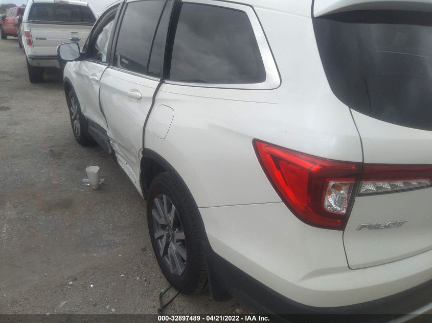 2019 HONDA PILOT EX-L W/NAVI & RES 5FNYF5H41KB006660