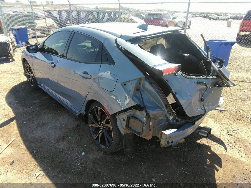2017 HONDA CIVIC HATCHBACK SPORT SHHFK7H46HU218976