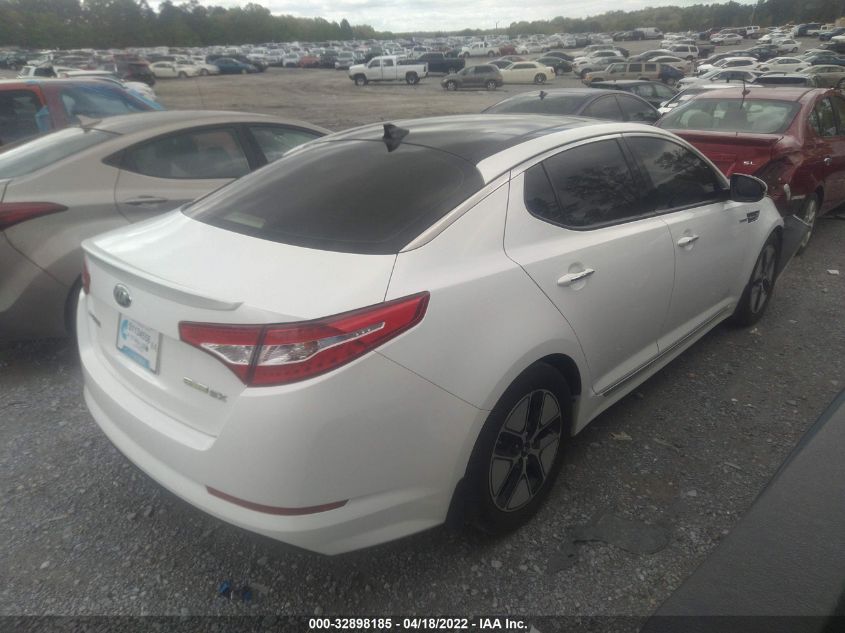 2013 KIA OPTIMA HYBRID HYBRID KNAGM4AD0D5043092