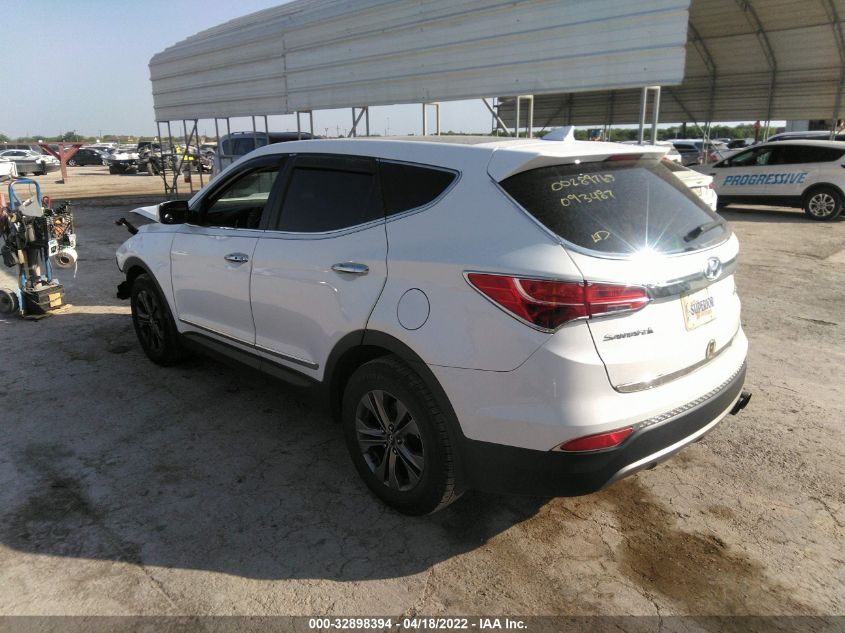 2013 HYUNDAI SANTA FE 5XYZU3LB8DG093487