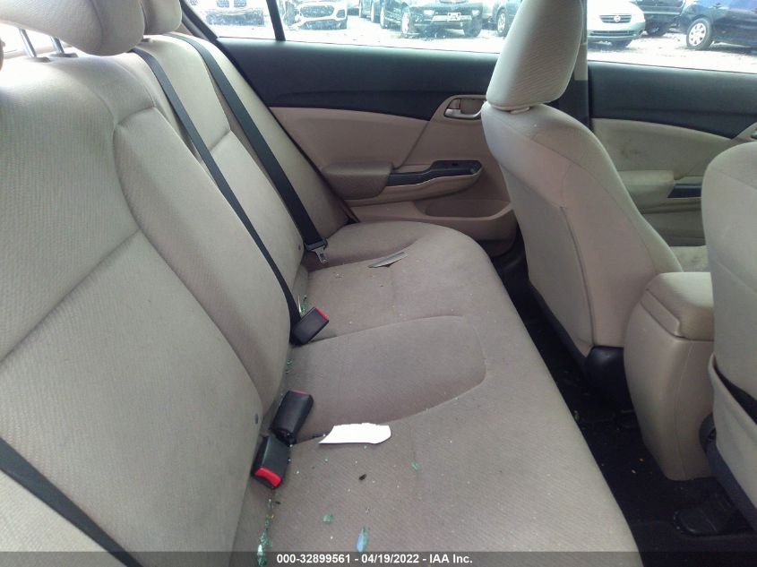 2013 HONDA CIVIC SDN LX 19XFB2F50DE222957