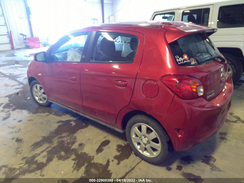 2014 MITSUBISHI MIRAGE ES ML32A4HJ0EH004393