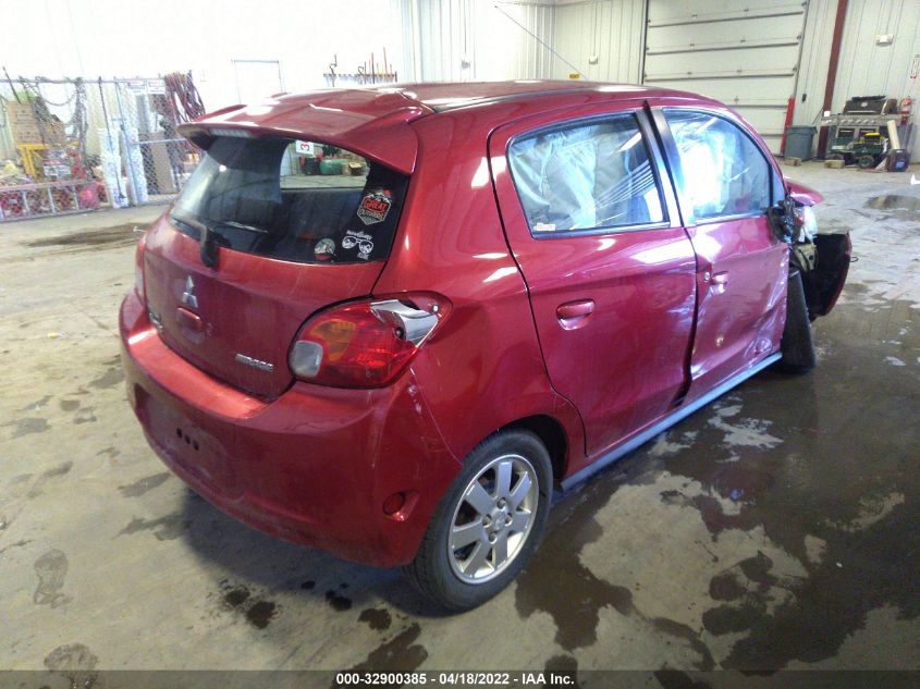 2014 MITSUBISHI MIRAGE ES ML32A4HJ0EH004393