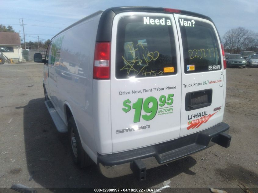 2019 GMC SAVANA CARGO VAN 1GTW7AFG3K1314478