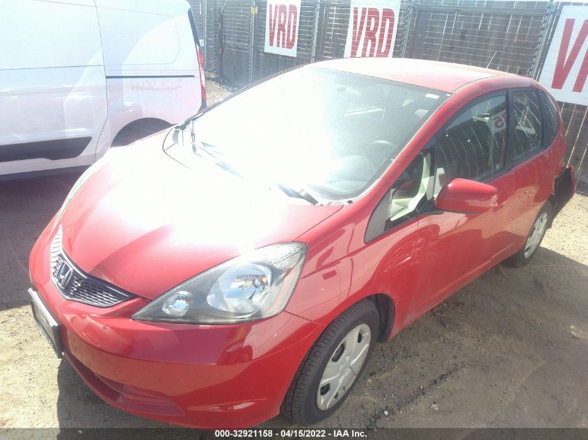2013 HONDA FIT JHMGE8H3XDC075076