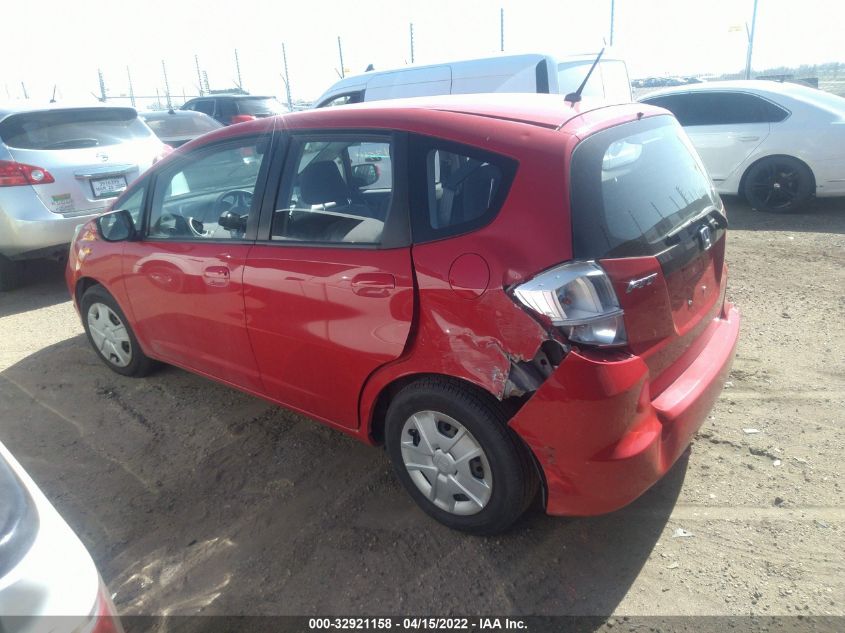 2013 HONDA FIT JHMGE8H3XDC075076