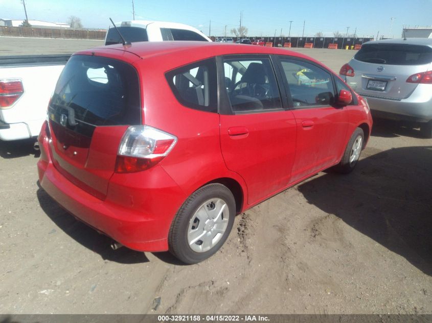 2013 HONDA FIT JHMGE8H3XDC075076