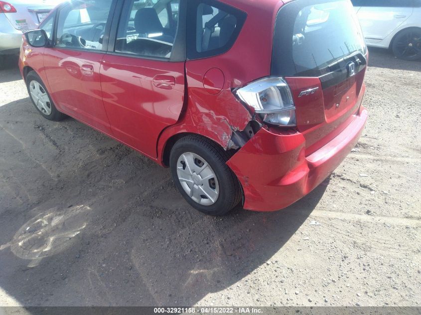 2013 HONDA FIT JHMGE8H3XDC075076