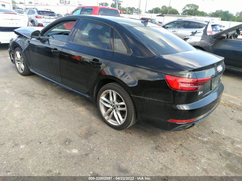 2017 AUDI A4 SEASON OF AUDI ULTRA WAUKMAF49HN042188