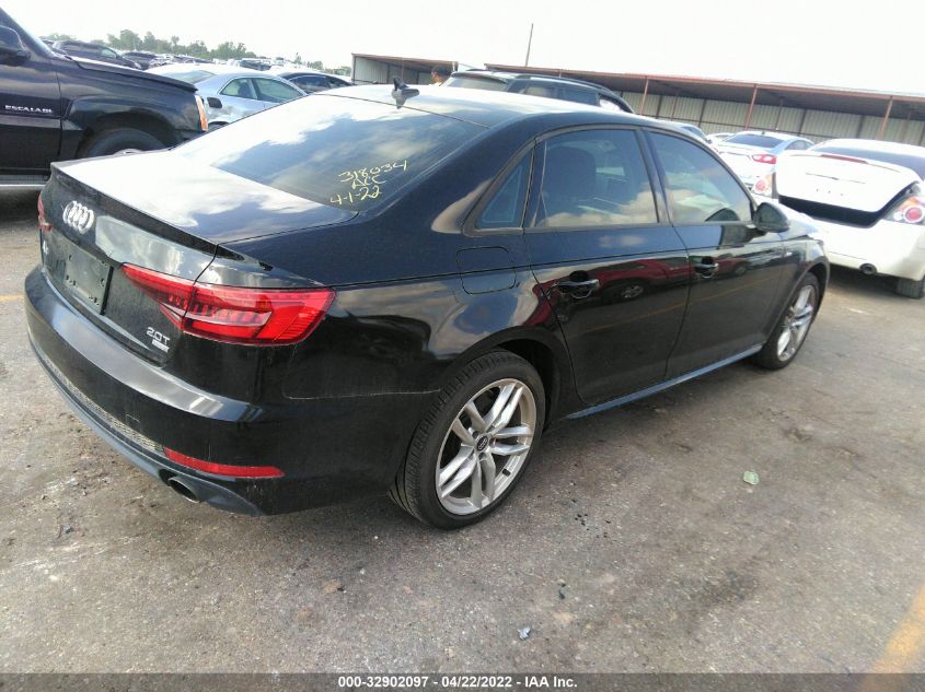 2017 AUDI A4 SEASON OF AUDI ULTRA WAUKMAF49HN042188