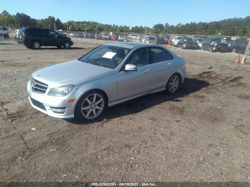 2014 MERCEDES-BENZ C-CLASS C 250 WDDGF4HB2EA956789