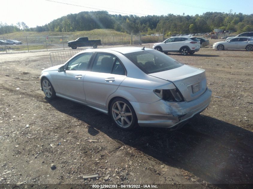 2014 MERCEDES-BENZ C-CLASS C 250 WDDGF4HB2EA956789