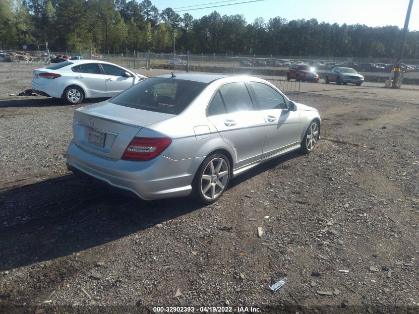 2014 MERCEDES-BENZ C-CLASS C 250 WDDGF4HB2EA956789