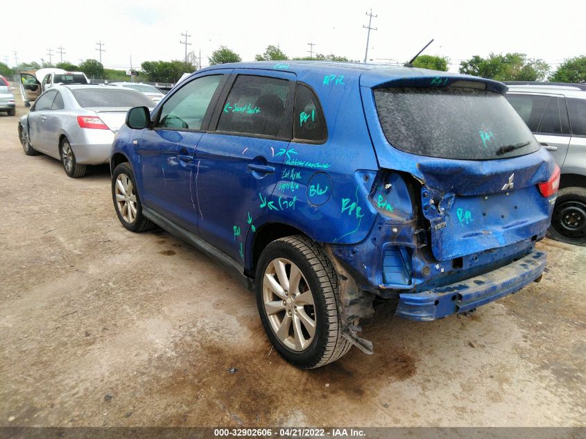 2015 MITSUBISHI OUTLANDER SPORT ES 4A4AP3AU2FE004557