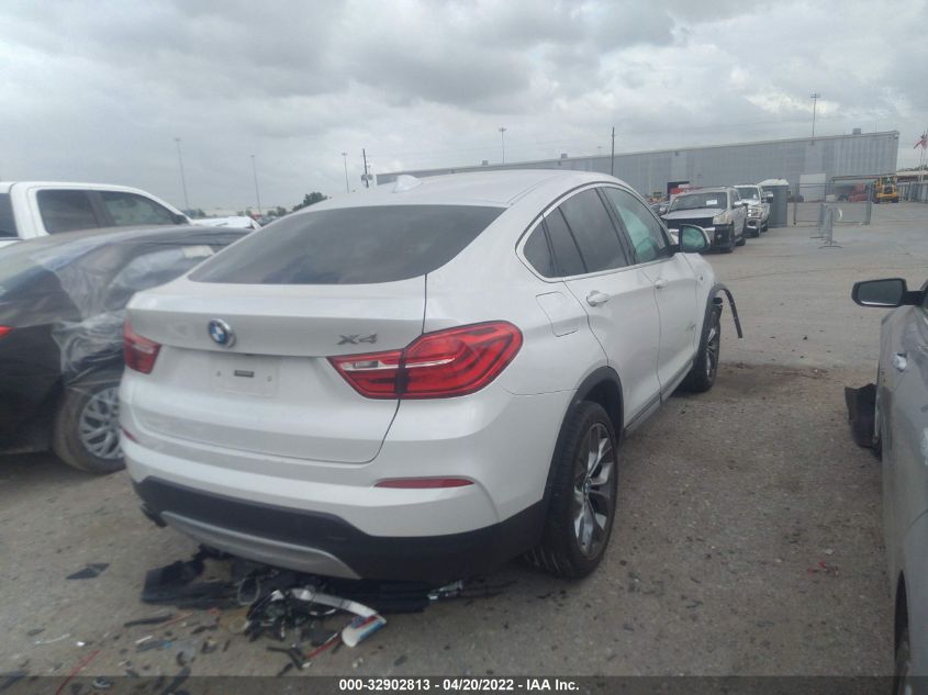 2016 BMW X4 XDRIVE28I 5UXXW3C50G0R21634