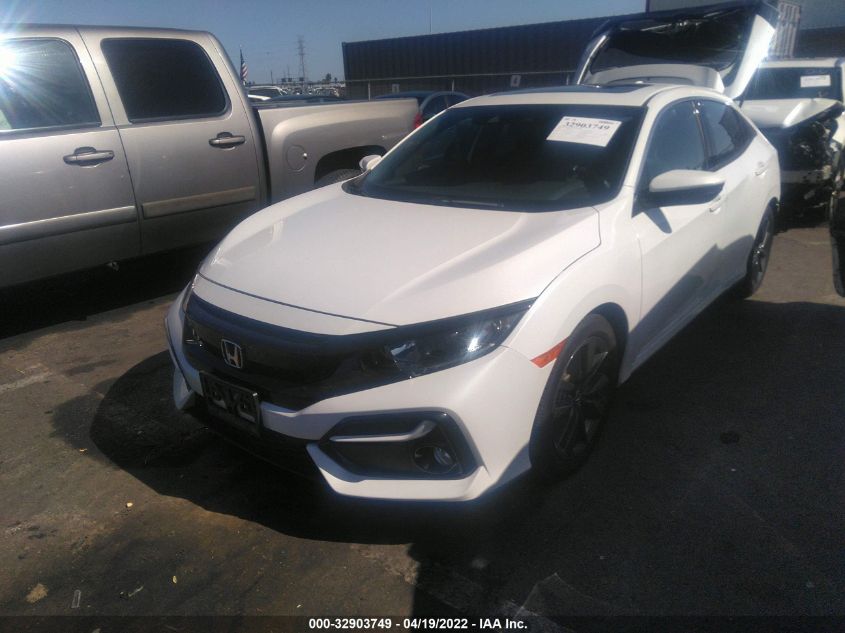 2021 HONDA CIVIC HATCHBACK EX SHHFK7H67MU410077
