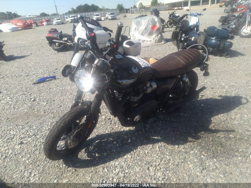 2020 TRIUMPH MOTORCYCLE BONNEVILLE T120/BLACK/BUD EKINS SMTD40HL8LTAB0962