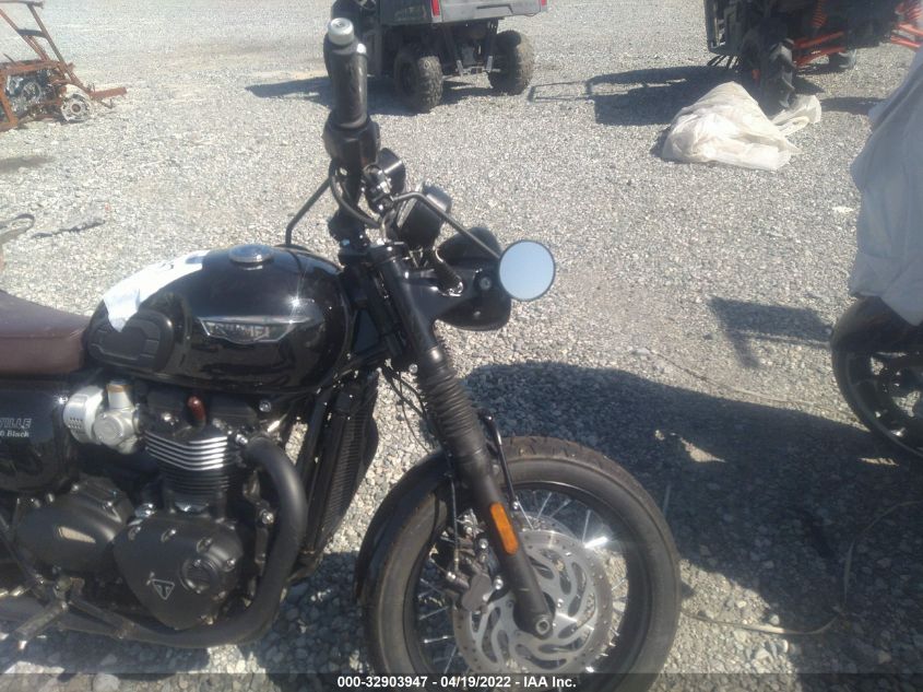 2020 TRIUMPH MOTORCYCLE BONNEVILLE T120/BLACK/BUD EKINS SMTD40HL8LTAB0962