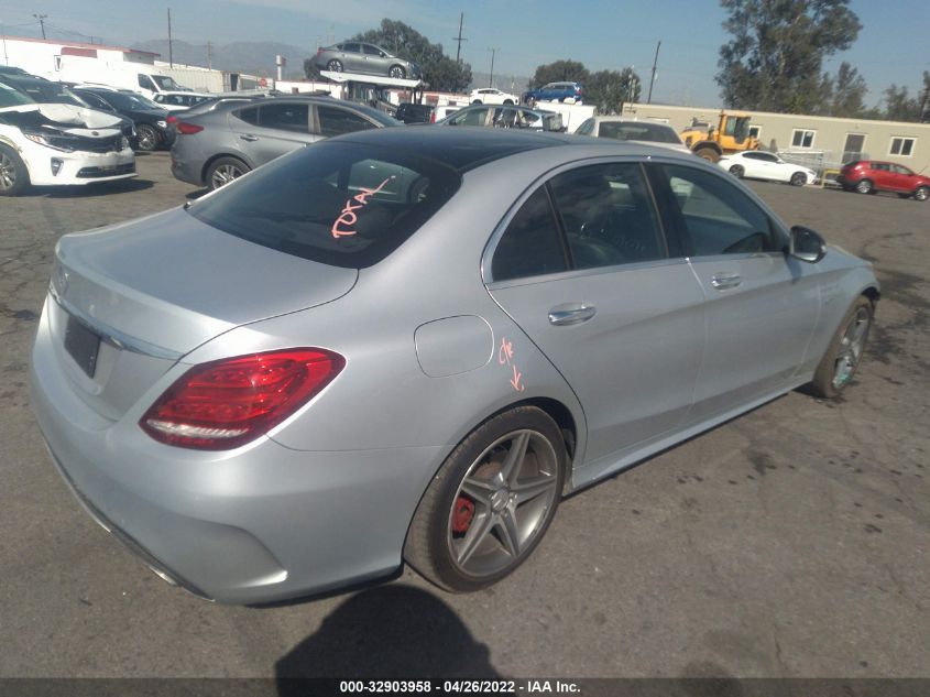 2015 MERCEDES-BENZ C-CLASS C 300 55SWF4KB5FU028531
