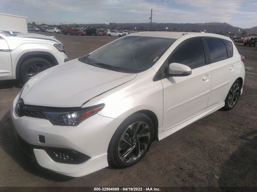 2017 TOYOTA COROLLA IM JTNKARJE9HJ550271