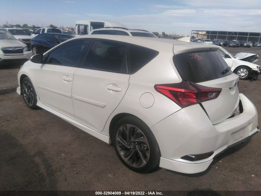 2017 TOYOTA COROLLA IM JTNKARJE9HJ550271