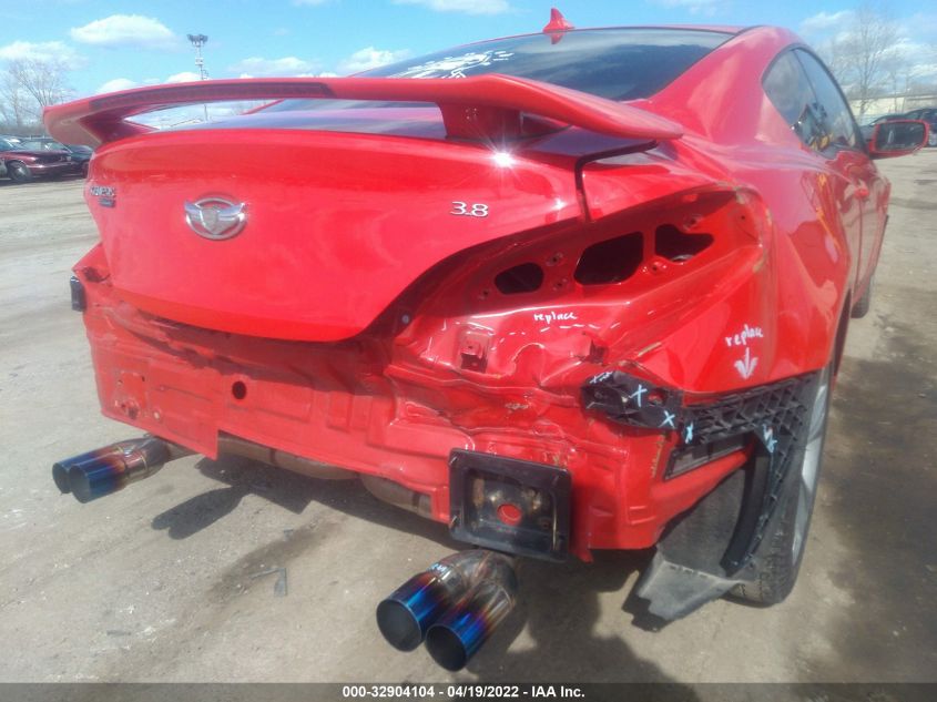 2015 HYUNDAI GENESIS COUPE 3.8L ULTIMATE KMHHU6KJ7FU121718