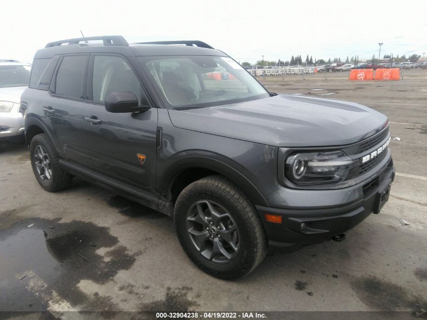 2021 FORD BRONCO SPORT BADLANDS 3FMCR9D98MRA04329