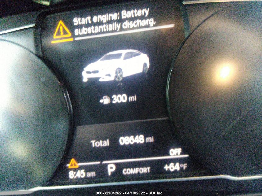 2021 BMW 2 SERIES 228I WBA53AK02M7H60167