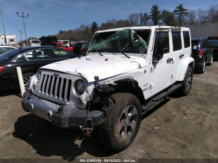 2017 JEEP WRANGLER UNLIMITED SAHARA 1C4BJWEG2HL577685