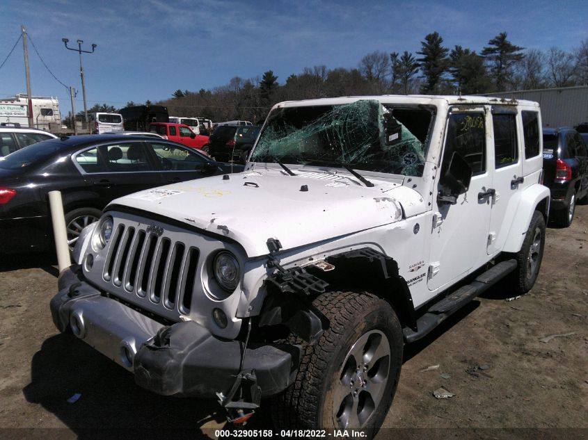 2017 JEEP WRANGLER UNLIMITED SAHARA 1C4BJWEG2HL577685