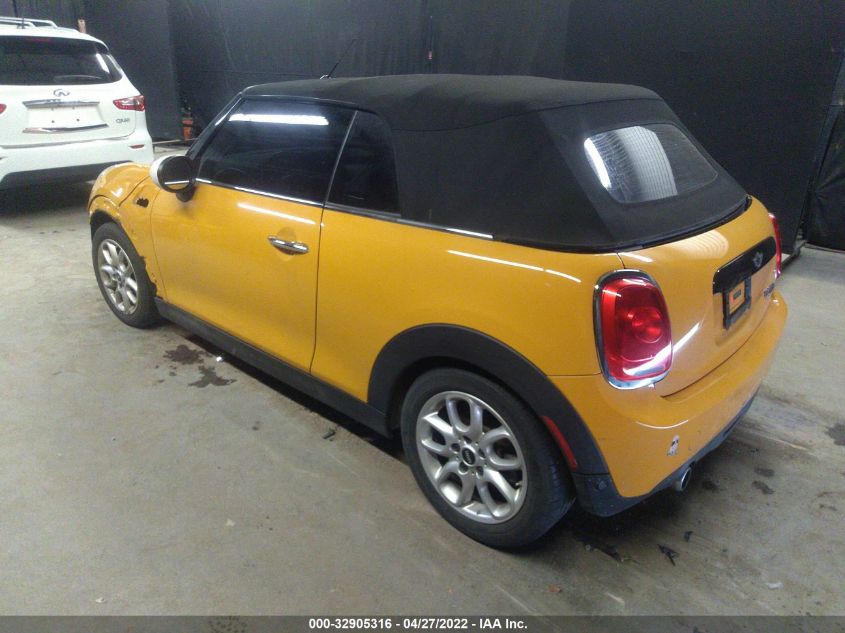 2018 MINI CONVERTIBLE COOPER WMWWG5C57J3D01326