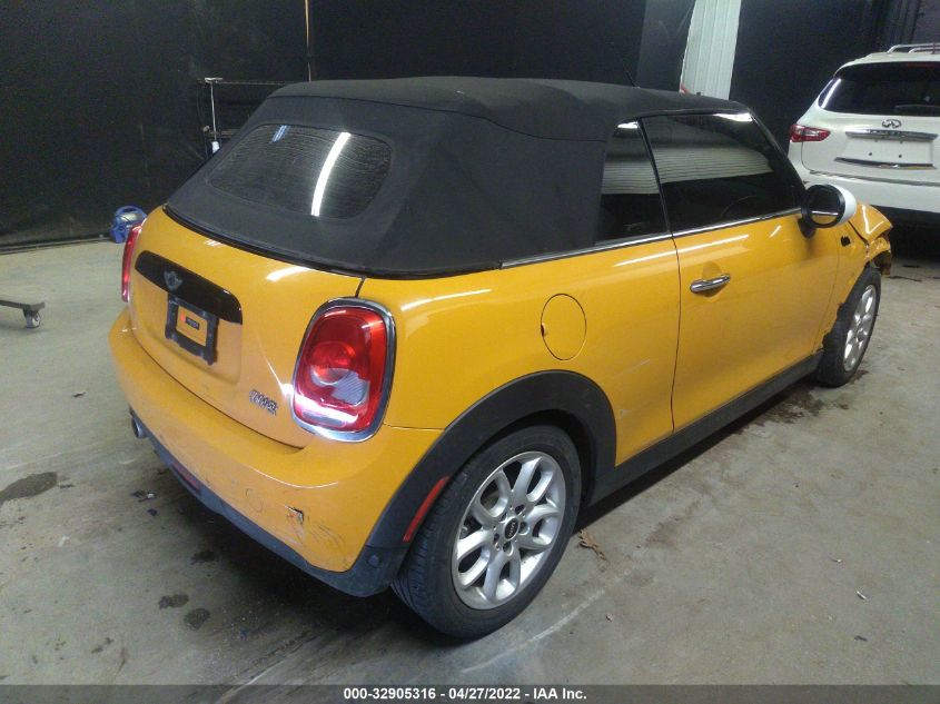 2018 MINI CONVERTIBLE COOPER WMWWG5C57J3D01326