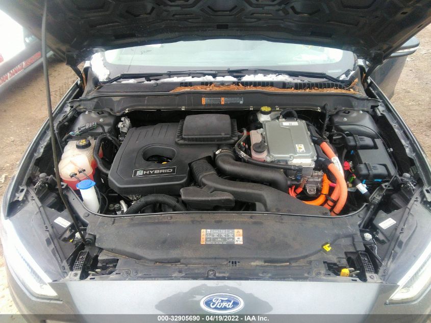 2019 FORD FUSION HYBRID SEL 3FA6P0MU8KR195325