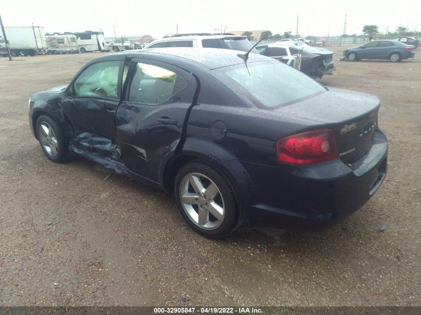 2013 DODGE AVENGER SE 1C3CDZABXDN628196