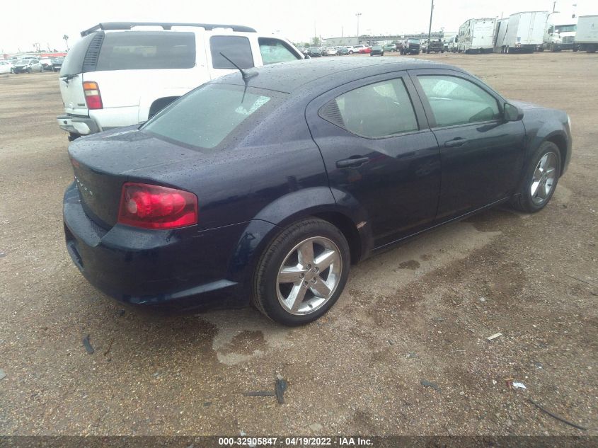 2013 DODGE AVENGER SE 1C3CDZABXDN628196