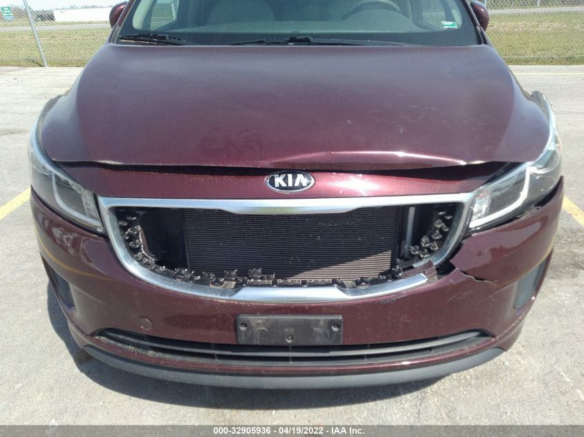 2016 KIA SEDONA LX KNDMB5C15G6192844