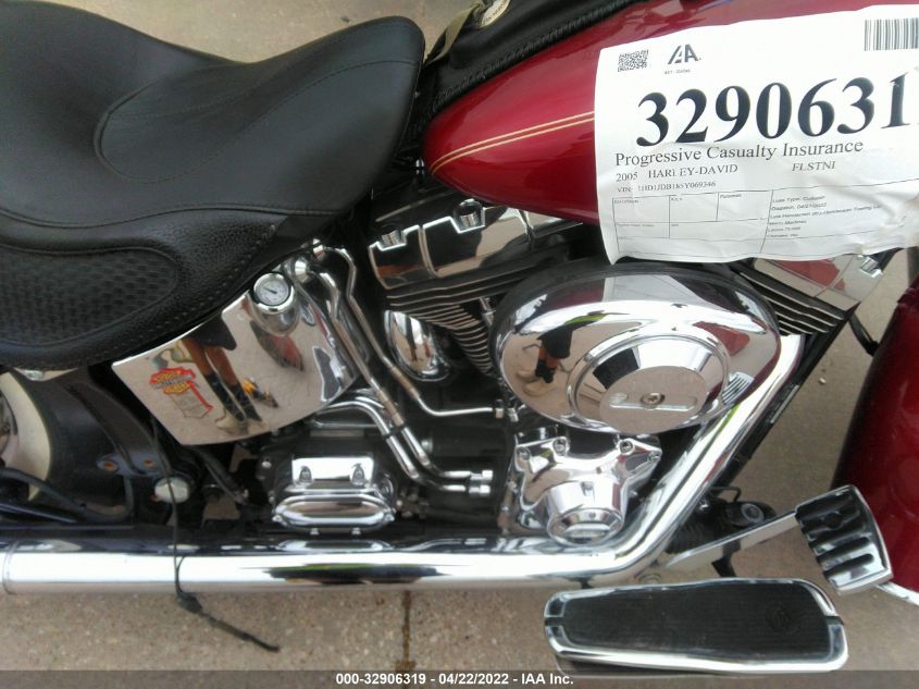 2005 HARLEY-DAVIDSON FLSTNI 1HD1JDB185Y069346
