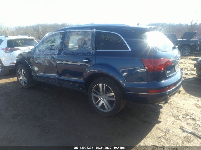 2015 AUDI Q7 3.0L TDI PREMIUM PLUS WA1LMAFEXFD030712