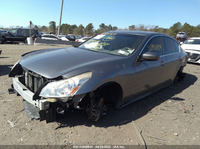 2013 INFINITI G37 SEDAN X JN1CV6ARXDM751199