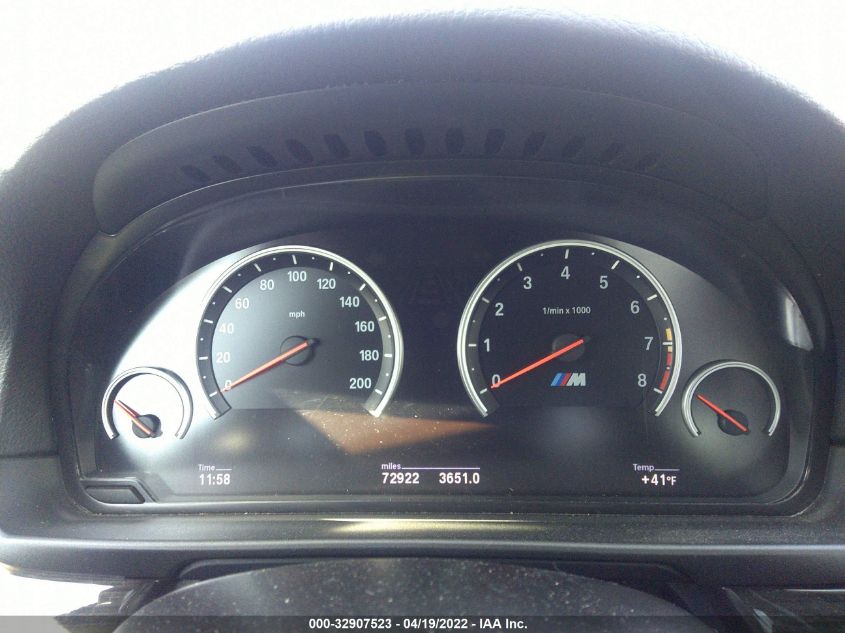 2013 BMW M5 WBSFV9C5XDC773742